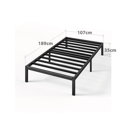 Zinus Black Metal Bed Base