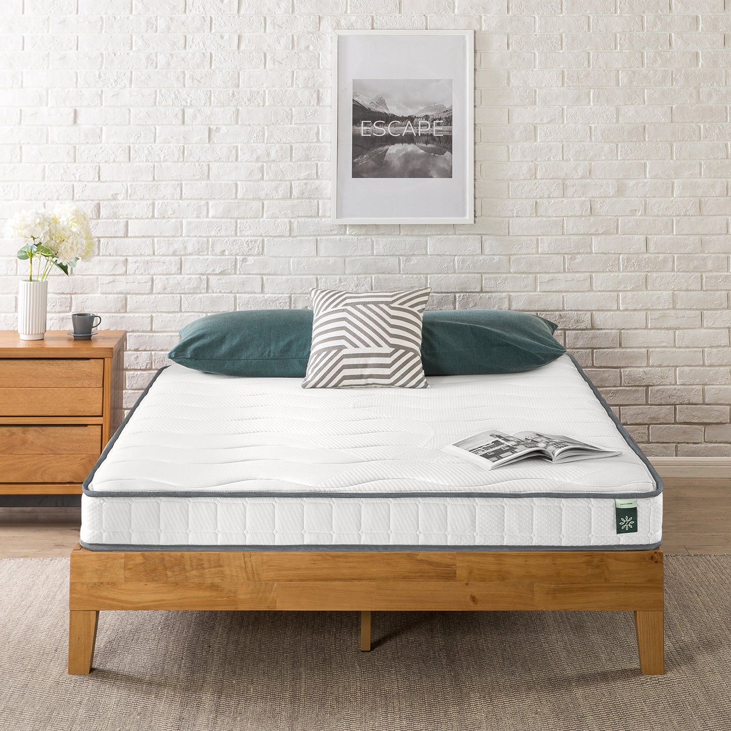 Zinus 20cm Bonnell Mattress (8")-Mattresses-Zinus Singapore