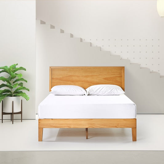 Zinus Beckham Wooden Bed Ensemble-Bedframes-Zinus Singapore