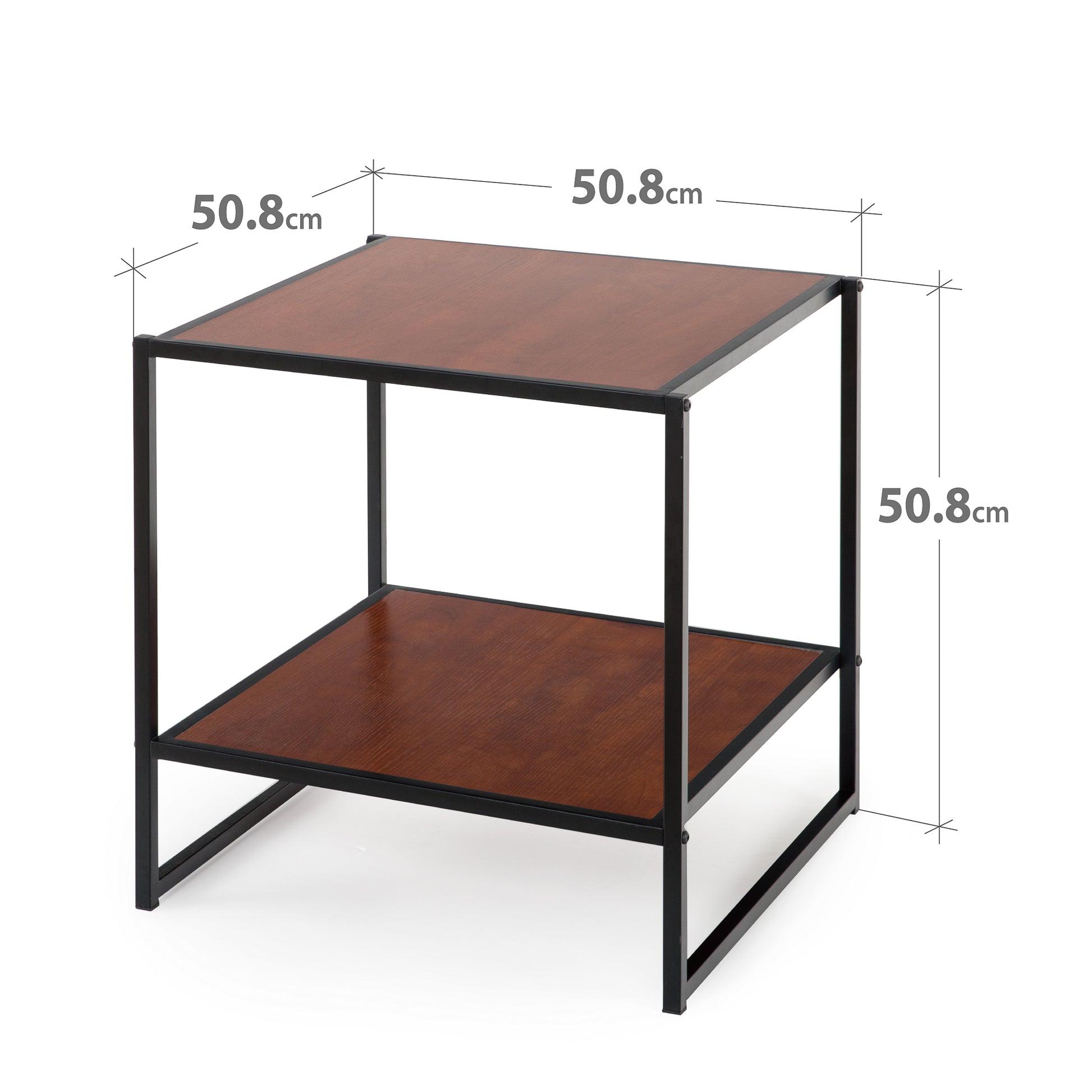 Zinus Modern Studio Collection 20 Inch Square Side Table-Coffee Table-Zinus Singapore