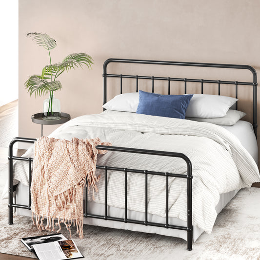 Zinus® Florence Metal Bed-Bedframes-Zinus Singapore