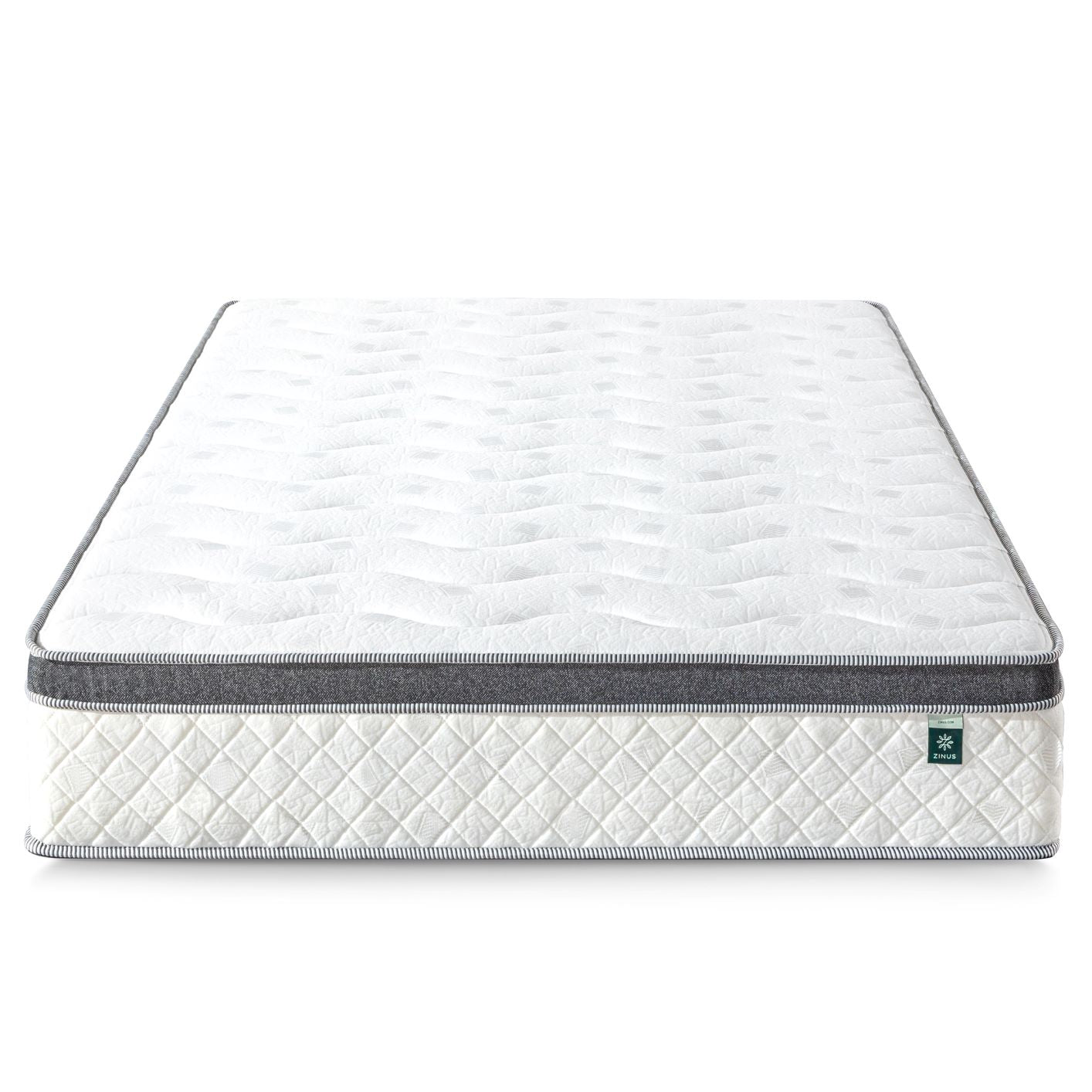 Zinus 30cm Euro Top Latex Hybrid Spring Mattress (12")-Mattress-Zinus Singapore