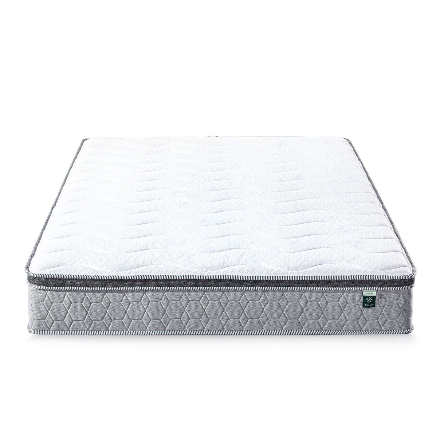 Zinus 25cm Euro Top Latex and Memory Foam Hybrid Spring Mattress (10")-Mattress-Zinus Singapore