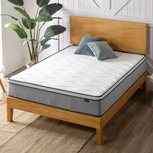 Zinus 25cm iCoil ‘Cool’ Euro Top Mattress (10")