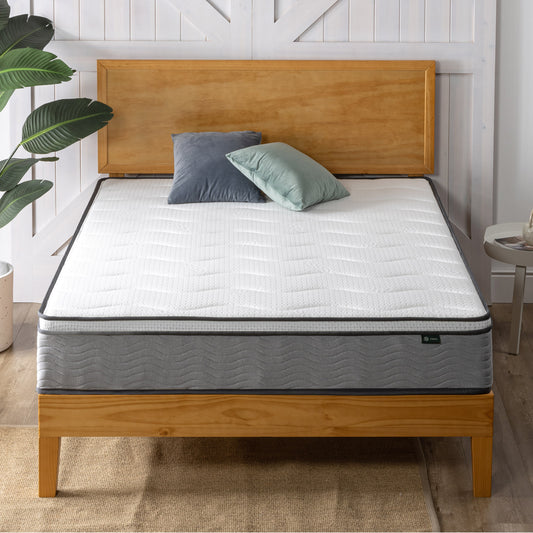 Zinus 25cm iCoil ‘Cool’ Euro Top Mattress (10")