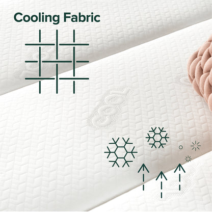Zinus 30cm iCoil® Hybrid Latex & Cool Gel Memory Foam 2.0 “Cool” Series Box Top Mattress (12”) **MKII**