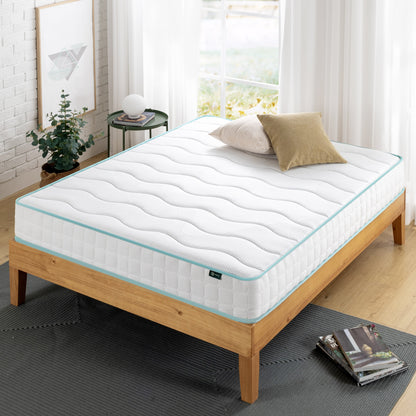 Zinus 20cm Cooling Gel Memory Foam Bonnell Spring (8”) Tight Top Mattress