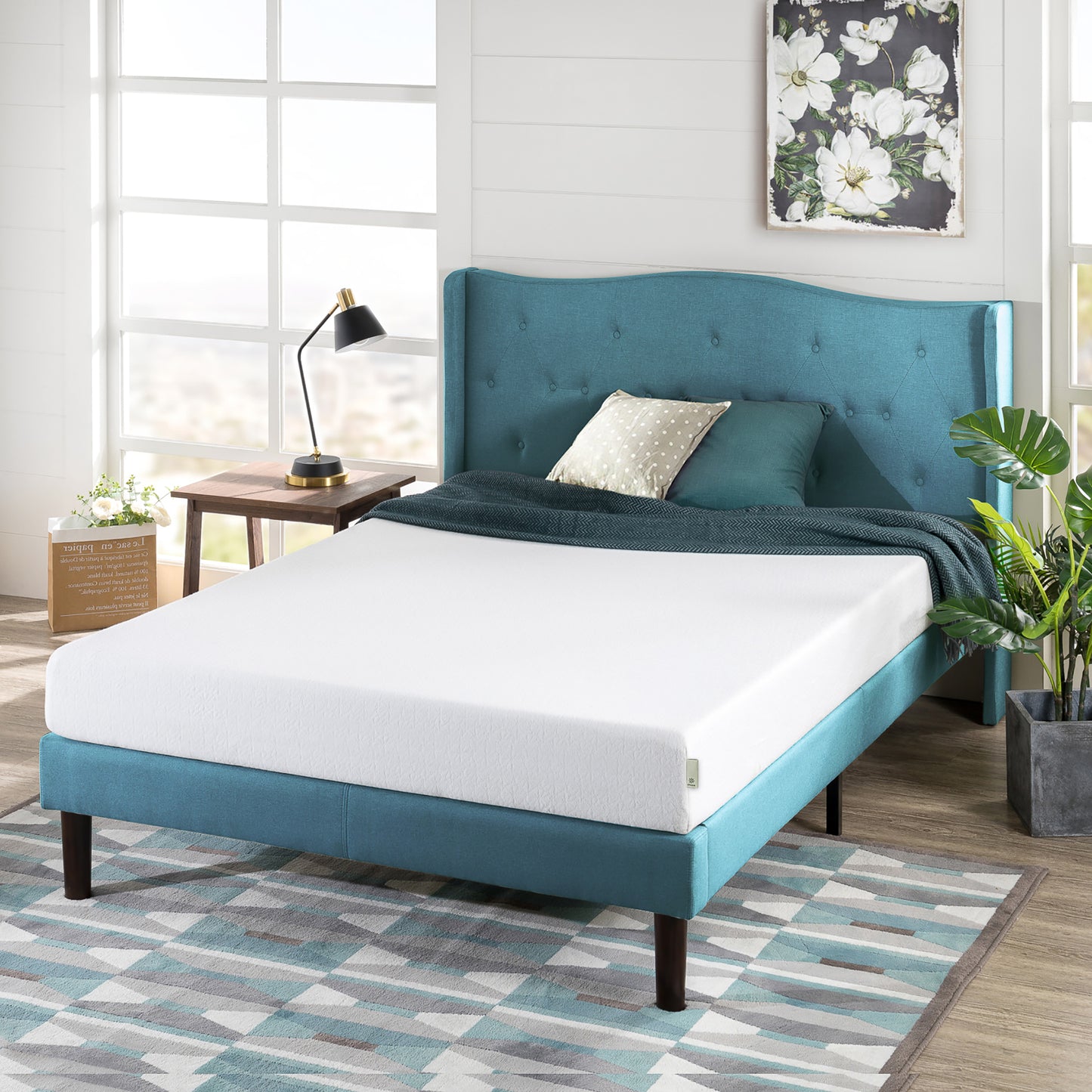 Zinus 15cm Green Tea Memory Foam Mattress (6")-Mattress-Zinus Singapore