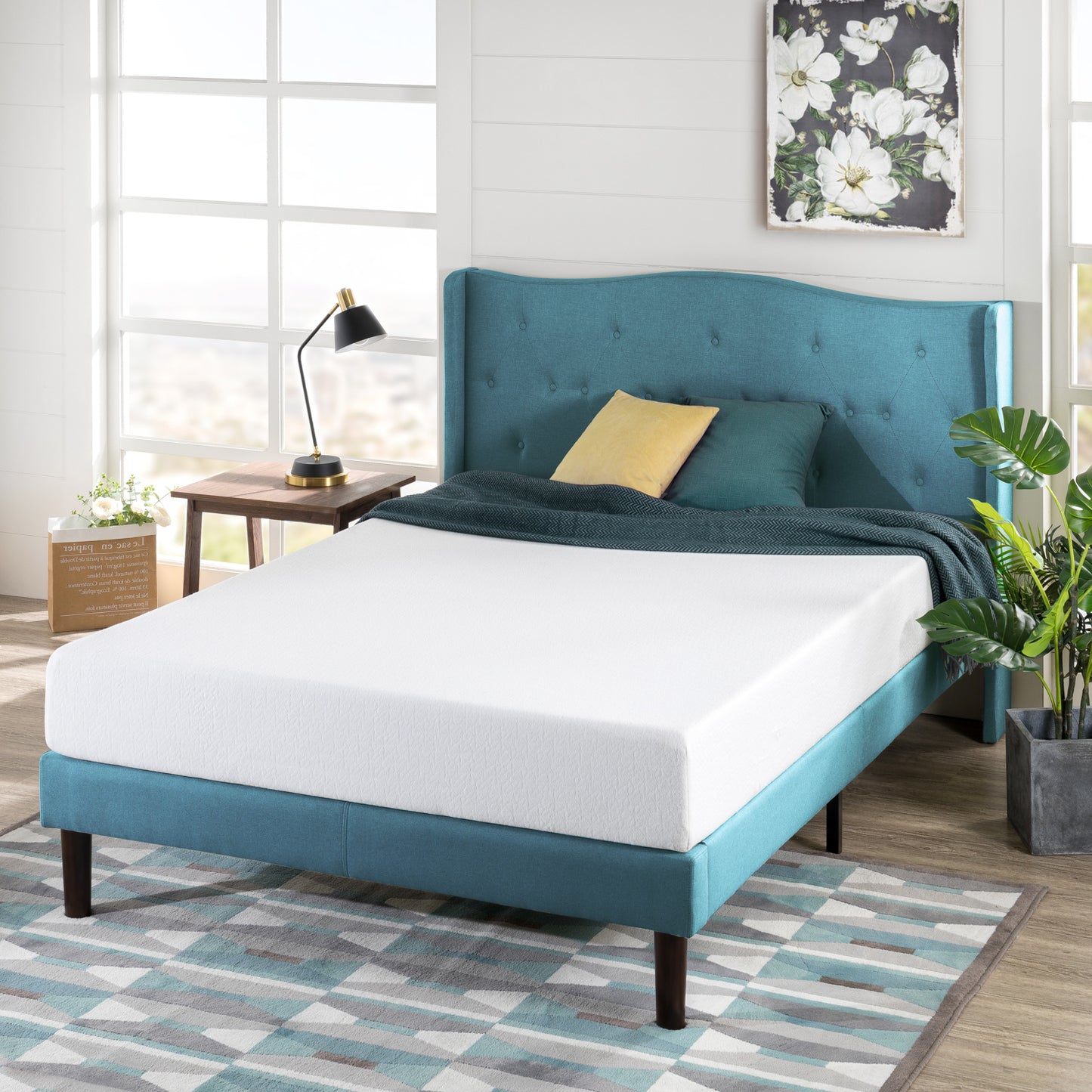 Zinus 20cm Green Tea Memory Foam Mattress (8")-Mattress-Zinus Singapore