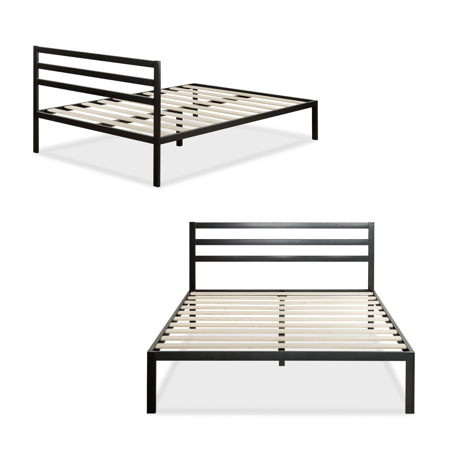 Zinus Mia Modern Studio Metal Bedframe (14”)-Bedframes-Zinus Singapore