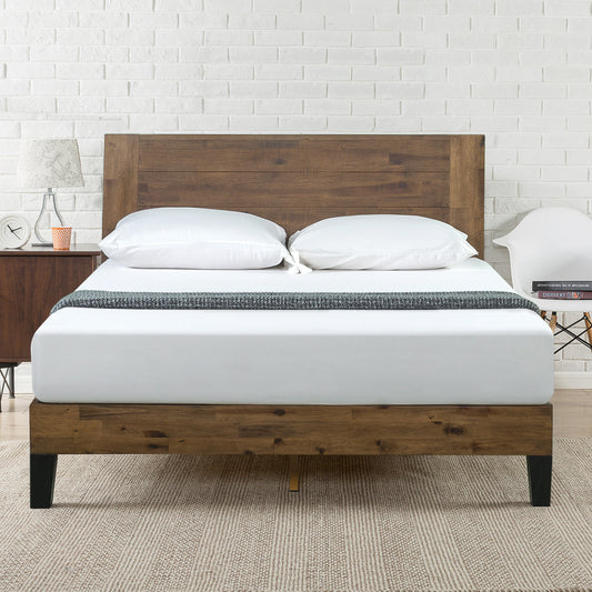 Zinus Bed Frame Tonja Wooden Headboard