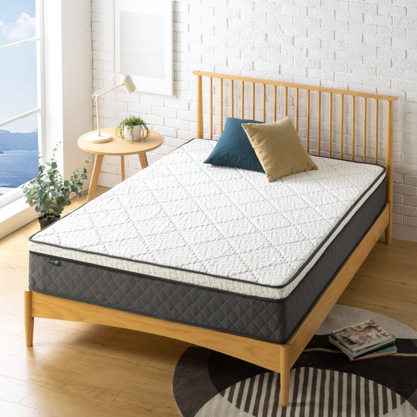 Zinus 25cm iCoil® 2.0 “Cool” Series Euro Top Mattress (10”)