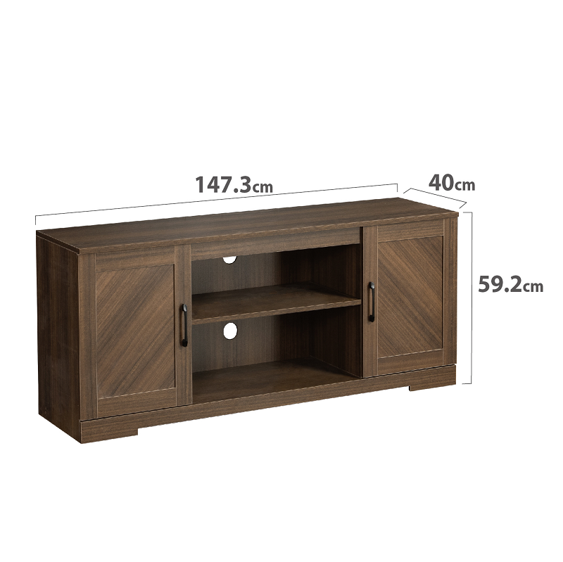 Zinus Bennett TV Stand with Storage Cabinet